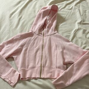 Lululemon Strawberry milkshake Cropped Hoodie